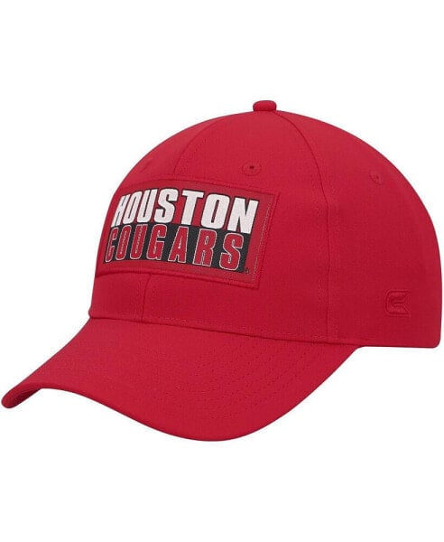 Men's Red Houston Cougars Positraction Snapback Hat