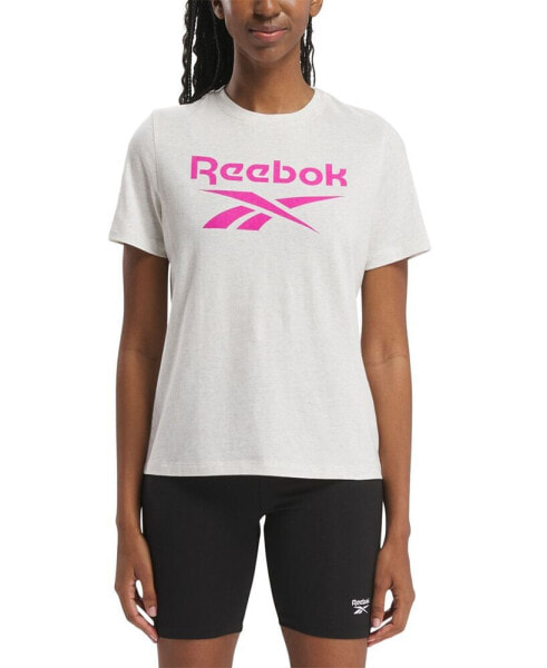 Футболка с графическим логотипом, женская, бренд Reebok