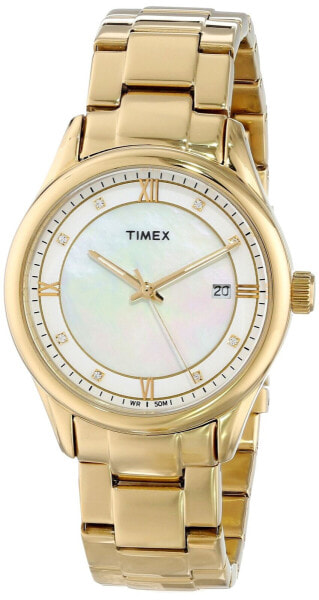 Часы Timex Classic Gold Tone   Watch