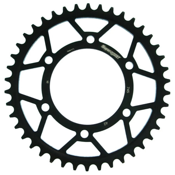 SUPERSPROX Steel Ducati 525x42 RFE745X42BLK rear sprocket