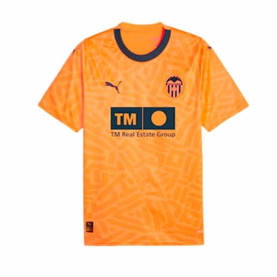 Спортивная футболка с коротким рукавом, мужская Puma Valencia CF 3rd Kit 23/24 Оранжевый