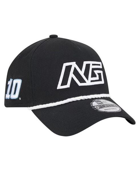 Men's Black Noah Gragson 9FORTY Rope Adjustable Hat