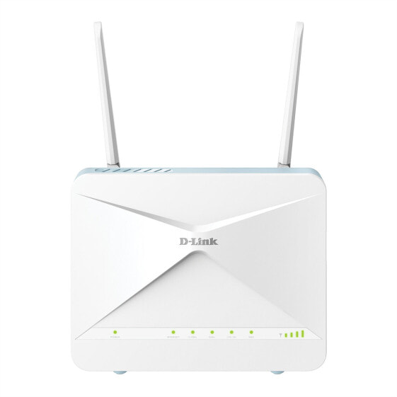 D-Link EAGLE PRO AI AX1500 4G Smart Router G415 - Wi-Fi 6 (802.11ax) - Dual-band (2.4 GHz / 5 GHz) - Ethernet LAN - 4G - Blue - White - Tabletop router