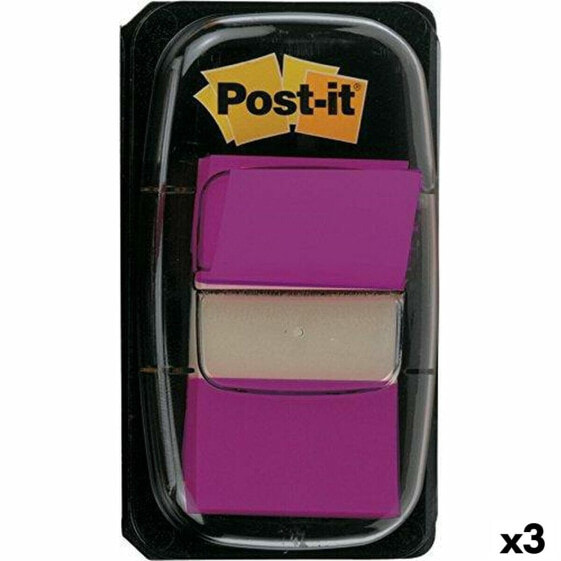 Стикеры для записей Post-it Index 25 x 43 мм Фиолетовые (3 шт)