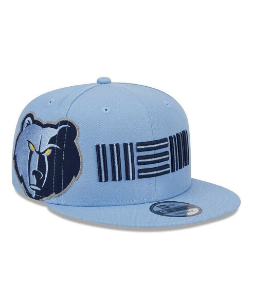 Men's Light Blue Memphis Grizzlies Side Logo 9fifty Snapback Hat