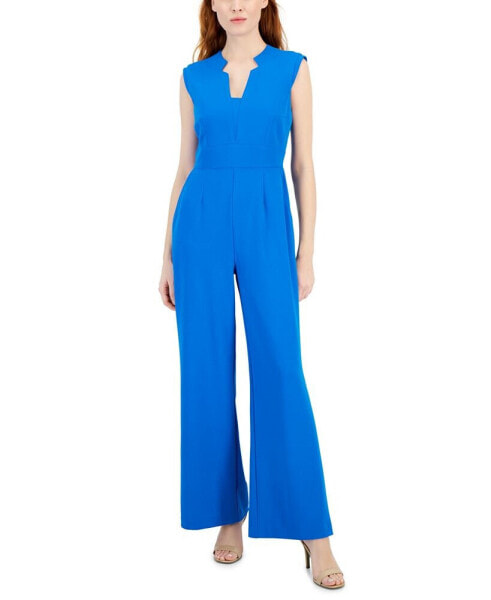 Women's Star-Collar Sleeveless Jumpsuit