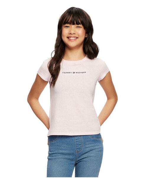 Big Girls Classic Embroidered T-shirt