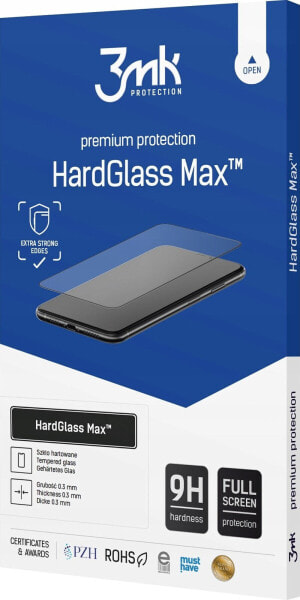 3MK 3mk HardGlass Max Black do Samsung Galaxy S24+