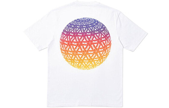 PALACE GLOBULAR T-SHIRT WHITE 背后球状花短袖T恤 男女同款 白色 送礼推荐 / Футболка PALACE GLOBULAR T-SHIRT WHITE T P19SS028