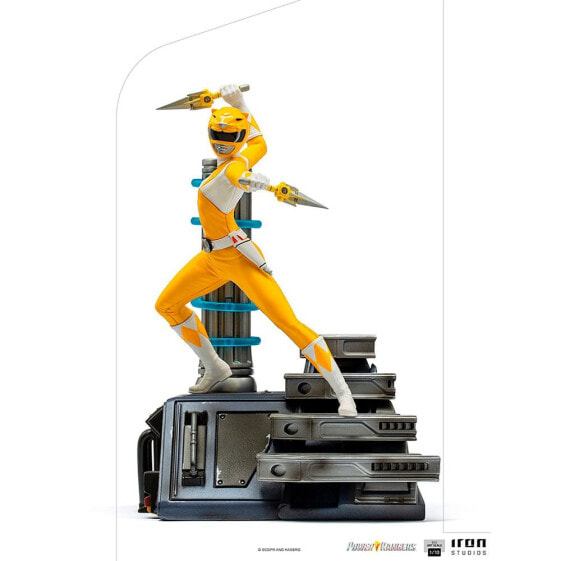 POWER RANGERS Mighty Yellow Ranger Art Scale Figure