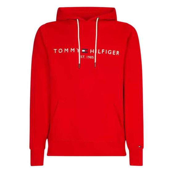 Толстовка Tommy Hilfiger с логотипом (Красная)