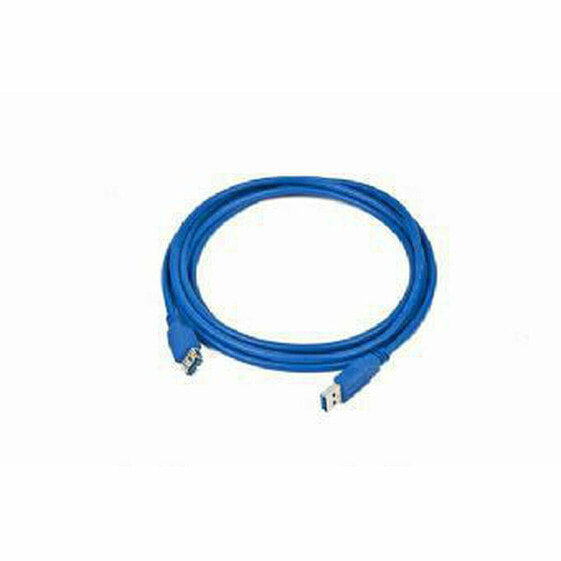 USB Extension Cable GEMBIRD CCP-USB3-AMAF-10 3 m Blue