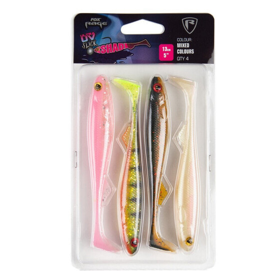 FOX RAGE Slick Shad Soft Lure 130 mm 4 Units