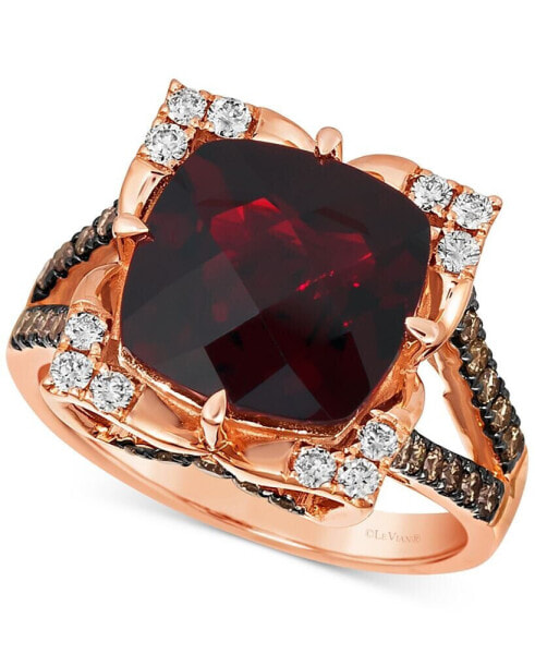 Кольцо "Le Vian Pomegranate Garnet & Diamond"