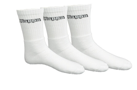 Белые длинные носки Kappa [34113IW 900] 3PAK