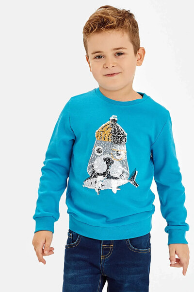 Детская одежда LC WAIKIKI Erkek Çocuk Sweatshirt