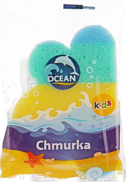 Badeschwamm für Kinder Chmurka bunt