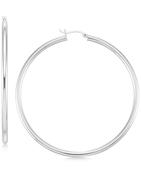 Серьги Macy's round Hoop  Gold