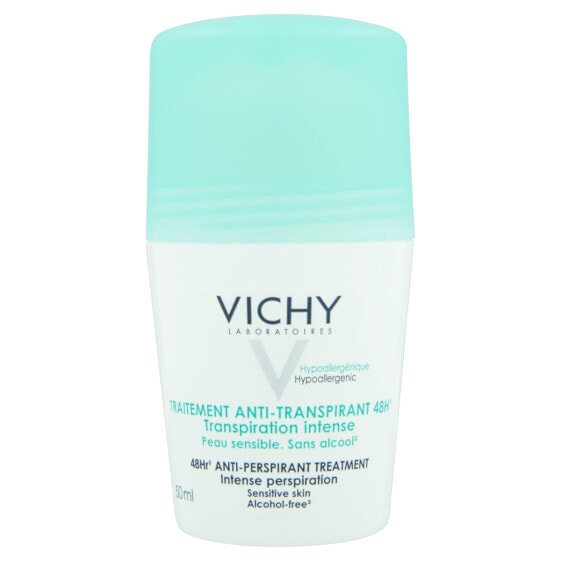 Vichy 48 Hour Intensive Anti-Perspirant Roll-On Шариковый дезодорант, регулирующий избыточное потоотделение для чувствительной кожи