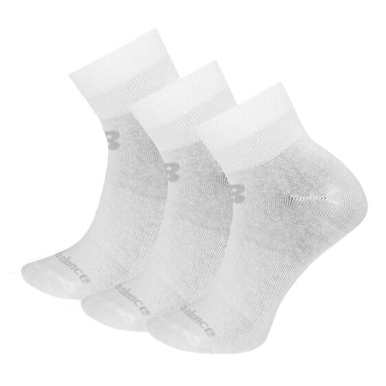 NEW BALANCE Cotton Quarter short socks 3 pairs