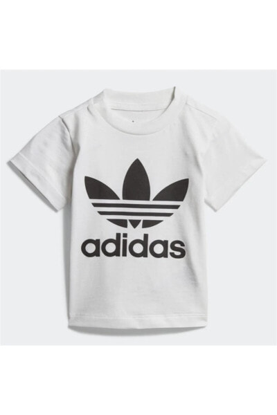 Футболка Adidas Trefoil Tee Белая для детей