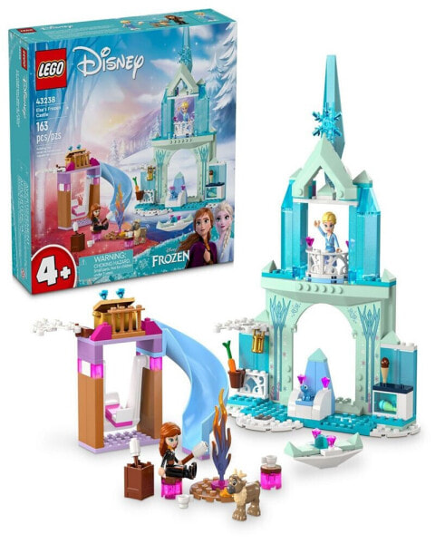 Disney Frozen Elsa's Frozen Princess Castle Toy 43238, 163 Pieces