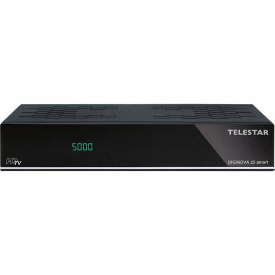 Спутниковый ресивер Telestar DIGINOVA 25 smart, Full HD, DVB-S/DVB-S2, черный, 1000 каналов