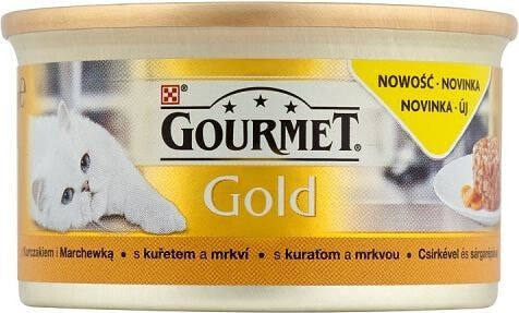 Влажный корм для кошек Gourmet Gold, пашетет с курицей, 85 г