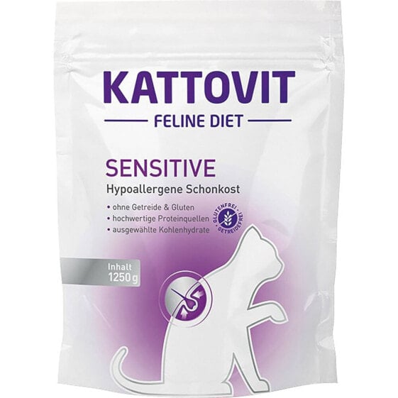 KATTOVIT Sensitive adult poultry salmon 1. 25 kg cat food