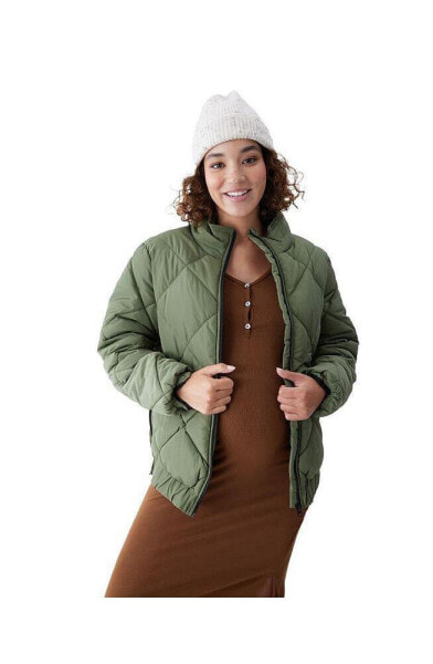 Women's Maternity Grow With You Puffer Jacket