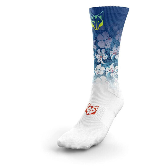 OTSO Swim Bike Run Flower socks