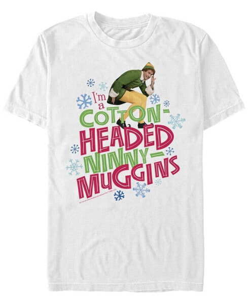 Men's Elf Headed Ninny Muggins Short Sleeve T-shirt