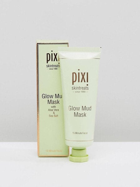 Pixi Deep-Pore Glow Mud Face Mask  with 5% Glycolic Acid 45ml