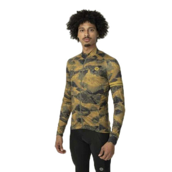 AGU Abstract Mountains Performance long sleeve jersey