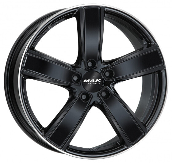 Mak Turismo-FF gloss black mirror ring 9.5x20 ET71 - LK5/130 ML71.6