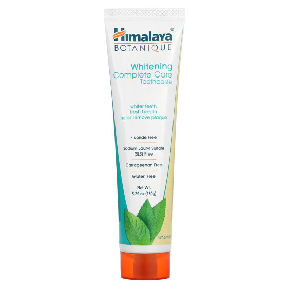 Зубная паста отбеливающая Himalaya Herbals Botanique, Simply Peppermint 150 г