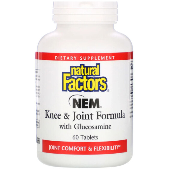 NEM, Knee & Joint Formula with Glucosamine, 60 Tablets