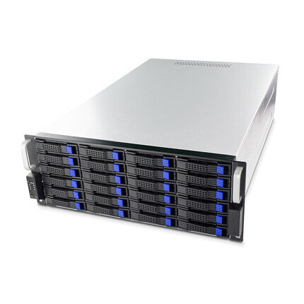 FANTEC SRC-4240X07 - Rack - Server - Black - Silver - ATX - CEB - EATX - EEB - Mini-ATX - SECC - Steel - 4U