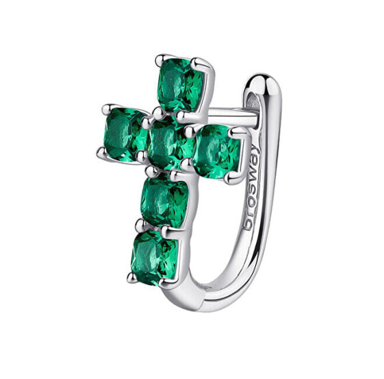 Stylish single earrings Fancy Life Green FLG13