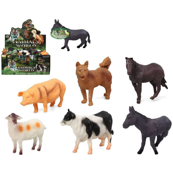 Фигурка ATOSA Farm Animals 15x11 cm 6 Assorted Figure (Фермерские животные)