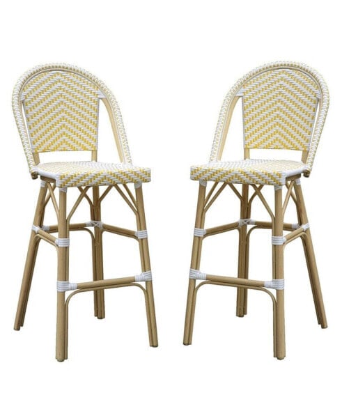 Cousco Patio Bar Chairs, Set of 2