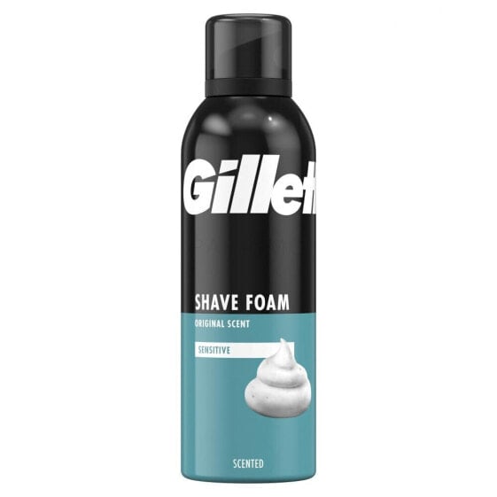 Gillette Shave Foam Original Scent Sensitive 200 ml rasierschaum für Herren