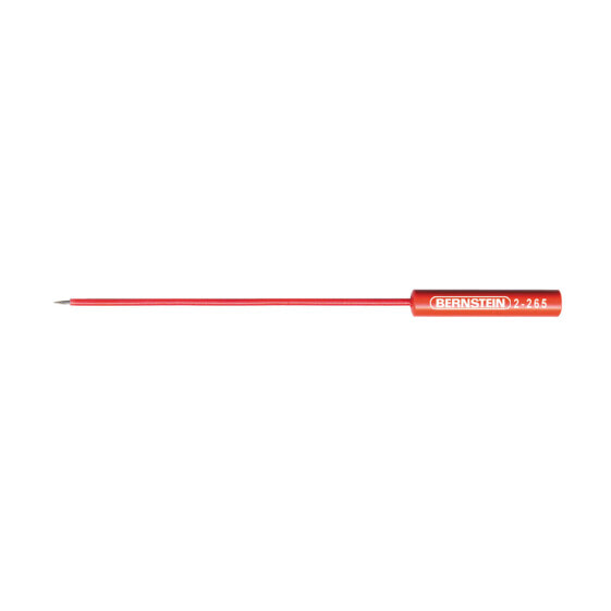 Bernstein Werkzeugfabrik Steinrücke 2-265-1 - Test probe - Red - Steel - 30 V - 60 V - 1 pc(s)