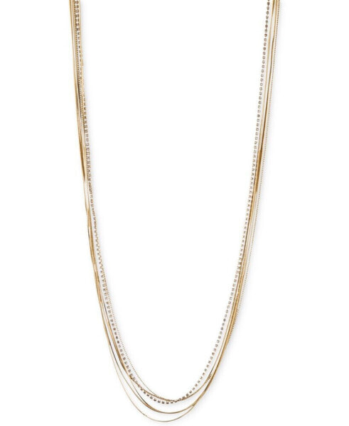 lonna & lilly iona & lilly Gold- & Silver-Tone Chain Necklace