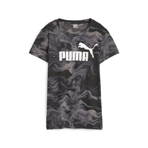 PUMA 677206 Ess+ Marbleized short sleeve T-shirt