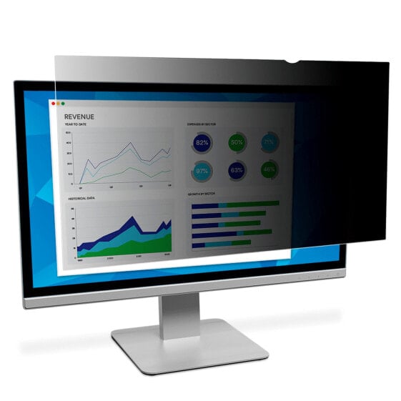 3M Privacy Filters f/ Monitors - 48.3 cm (19") - 16:10 - Monitor - Frameless display privacy filter - Anti-glare