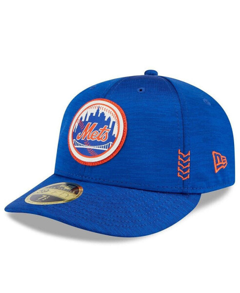 Men's Royal New York Mets 2024 Clubhouse Low Profile 59FIFTY Fitted Hat