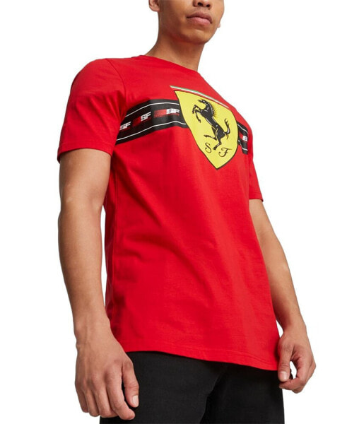 Men's Ferrari Race Heritage Big Shield T-Shirt