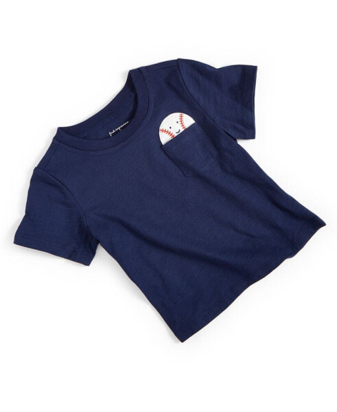 Baby Boys Smiley Ball T-Shirt, Created for Macy's