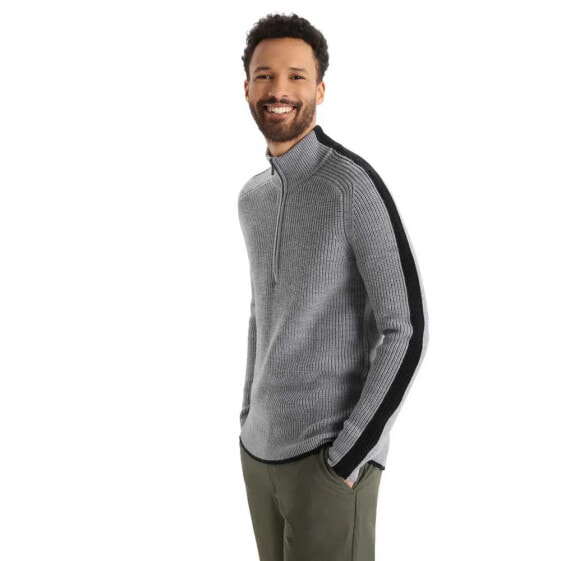 ICEBREAKER Lodge Half Zip Sweater